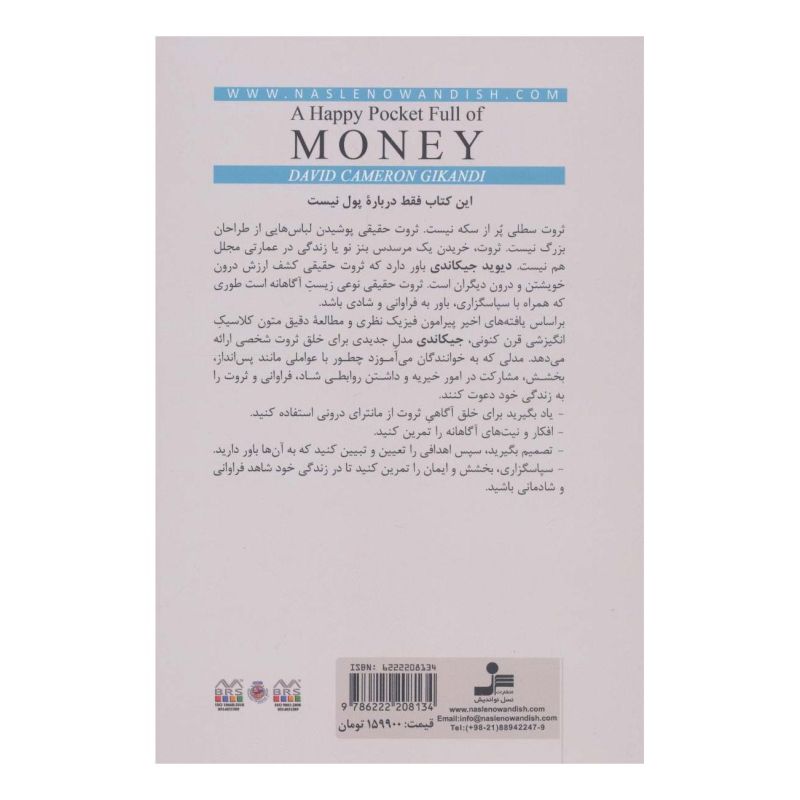 کتاب جیبی شاد و پر از پول اثر دیوید کامرون گیکندی انتشارات نسل نواندیش