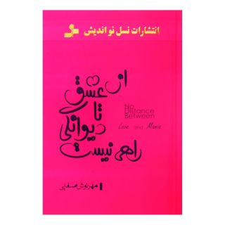 کتاب از عشق تا دیوانگی راهی نیست اثر مهرنوش صفایی انتشارات نسل نواندیش