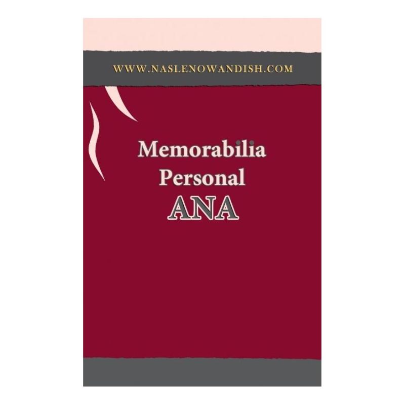 کتاب خاطرات خصوصی آنا اثر مهرنوش صفایی انتشارات نسل نواندیش