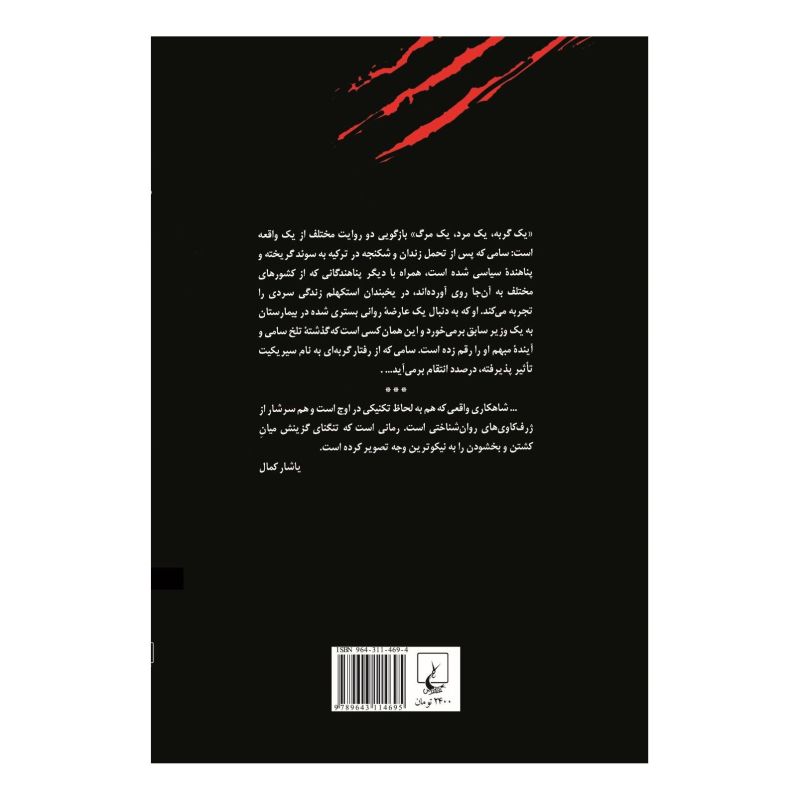 کتاب یک گربه یک مرد یک مرگ اثر زولفو لیوانلی انتشارات ققنوس
