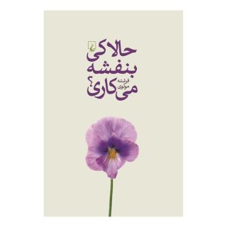 کتاب حالا کی بنفشه می کاری اثر فرشته مولوی انتشارات ققنوس
