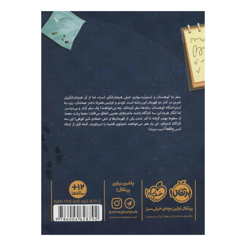 کتاب این سه کارآگاه 3 اثر زک نوریس انتشارات پرتقال