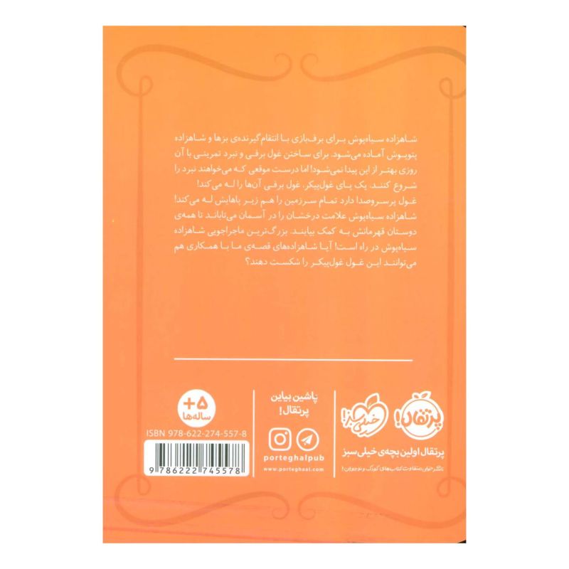 کتاب شاهزاده سیاه پوش 8 اثر دین هیل انتشارات پرتقال