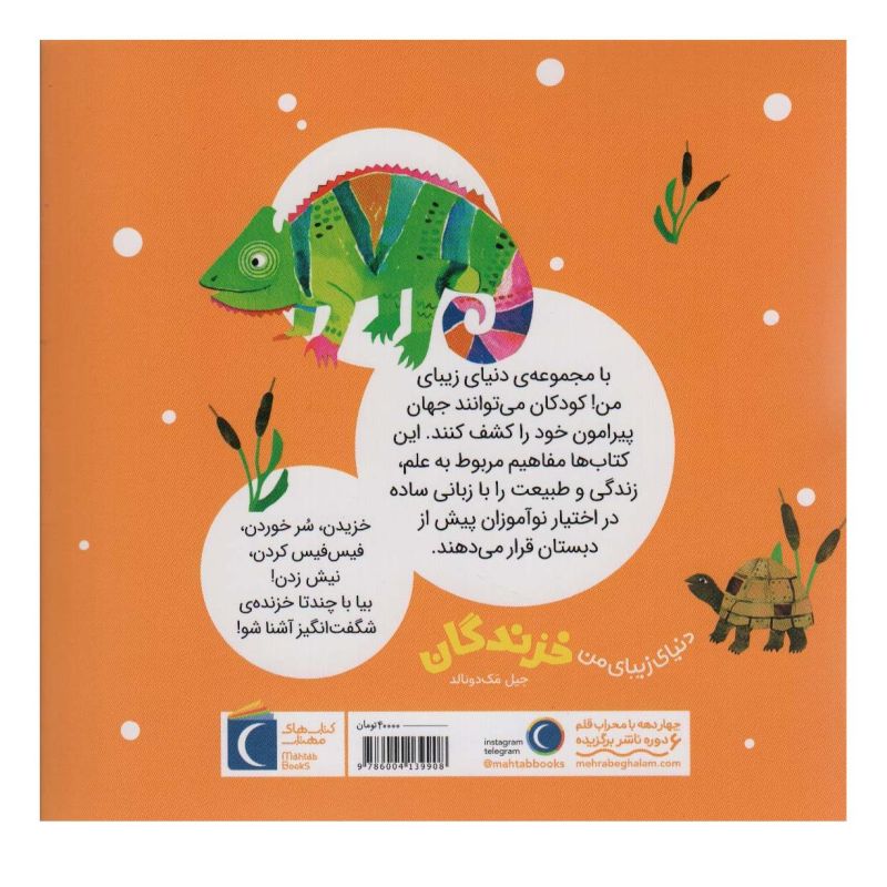 کتاب خزندگان اثر جیل مک دونالد انتشارات محراب قلم
