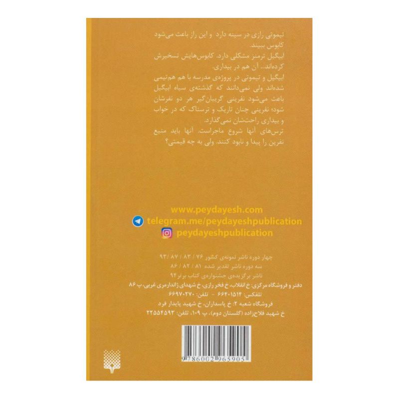 کتاب کابوسی ها اثر دن پابلوکی انتشارات پیدایش