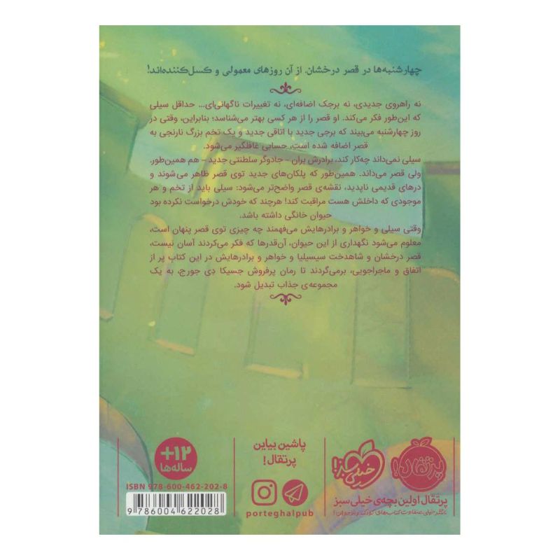 کتاب قصر شگفت انگیز 2 اثر جسیکا دی جورج انتشارات پرتقال