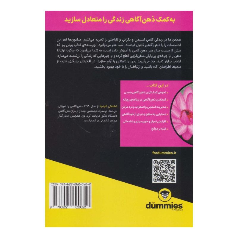 کتاب ذهن آگاهی اثر شاماش آلیدینا انتشارات آوند دانش