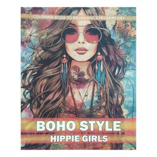 کتاب رنگ آمیزی Boho style انتشارات حوض نقره