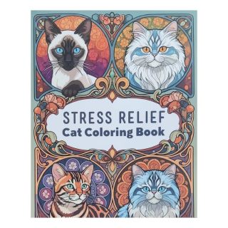 کتاب رنگ آمیزی stress relife انتشارات حوض نقره