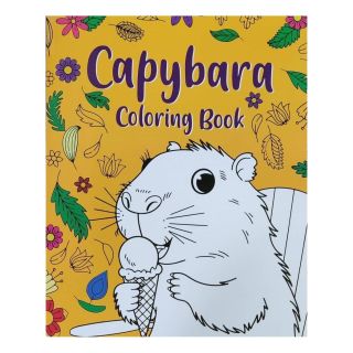 کتاب رنگ آمیزی capybara (کاپی بارا) انتشارات حوض نقره