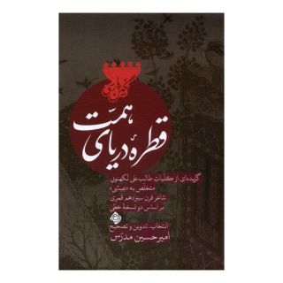 کتاب قطره ی دریای همت اثر امیرحسین مدرس انتشارات نیستان
