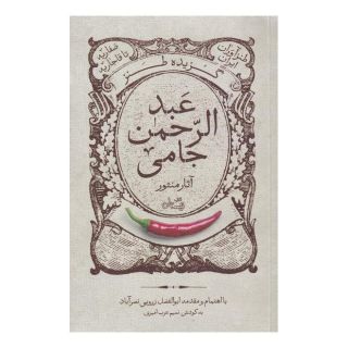 کتاب گزیده طنز عبد الرحمن جامی اثر ابوالفضل زرویی نصرآباد انتشارات نیستان