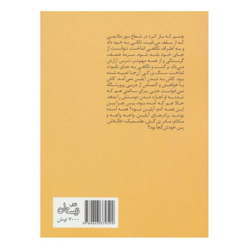 کتاب آیلین اثر فرخنده حق شنو انتشارات نیستان