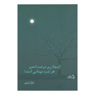 کتاب اینجا؛ زیر درخت انجیر هر شب مهمانی است! اثر غزال امیری انتشارات نیستان