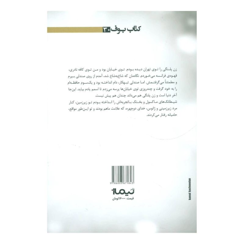 کتاب فصل دوزخی انتهای اتوبان 61 اثر شهریار وقفی پور انتشارات نیماژ