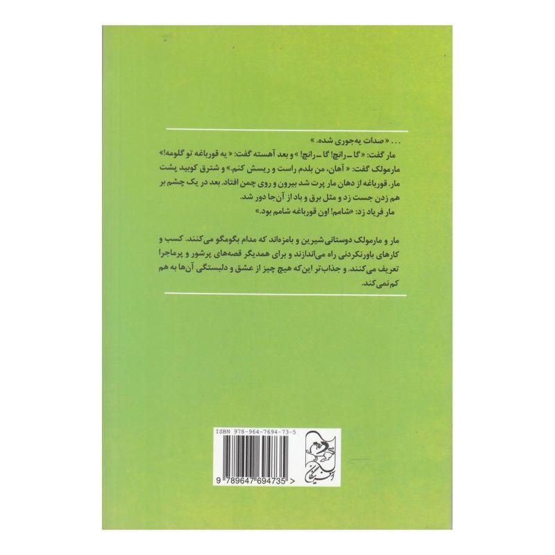 کتاب مار و مارمولک اثر جوی کاولی انتشارات آفرینگان