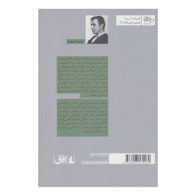 کتاب رویاهای بانکرهیل اثر جان فانته انتشارات افق