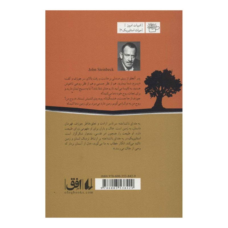 کتاب به خدای ناشناخته اثر جان اشتاین بک انتشارات افق