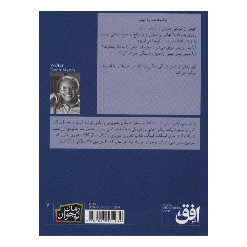 کتاب جایی در تاریکی اثر والتر دین مایرز انتشارات افق