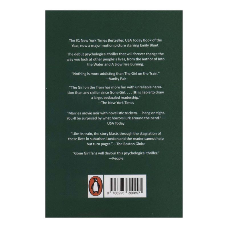 کتاب The Girl on the Train اثر پائولا هاوکینز انتشارات زبان ما