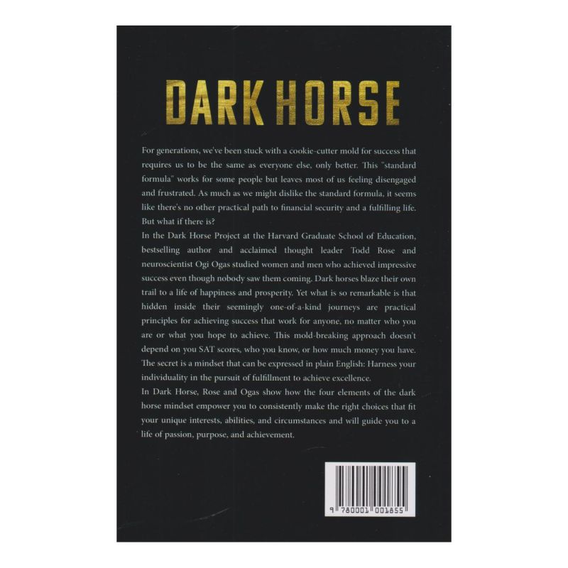 کتاب Dark Horse اثر تاد رز انتشارات زبان ما