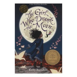 کتاب The Girl who Drank the Moon اثر کلی بارن هیل انتشارات زبان ما