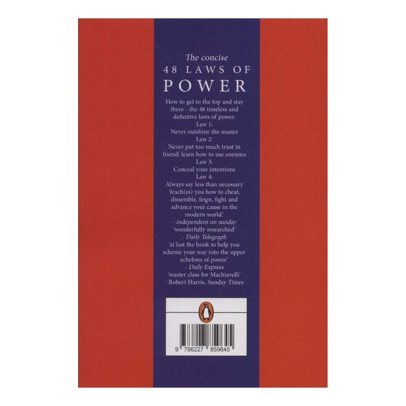 کتاب The 48 Laws of Power اثر رابرت گرین انتشارات زبان ما