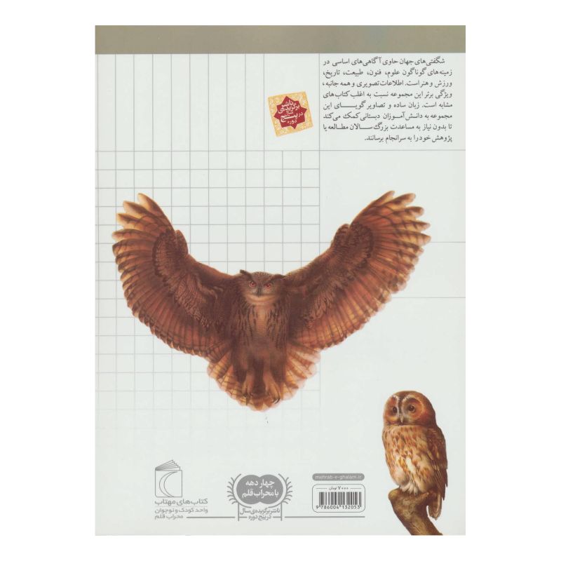 کتاب پرندگان شکاری اثر سابین بوکادور انتشارات محراب قلم