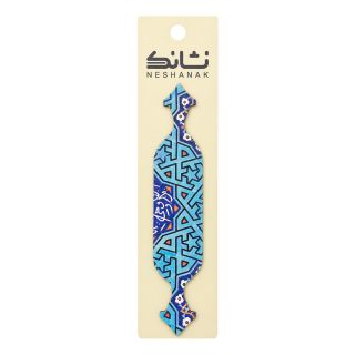 بوک مارک چوبی طرح کاشی مسجد برند نشانک