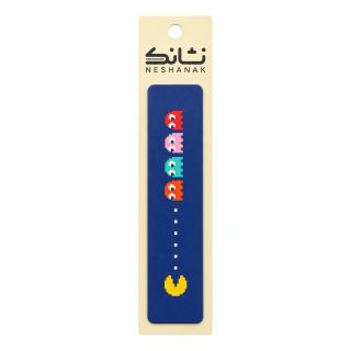 بوک مارک چوبی طرح پک من در هزارتو برند نشانک