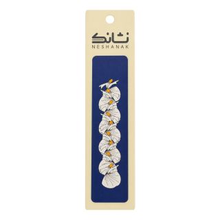 بوک مارک چوبی طرح سماع تا آسمان برند نشانک