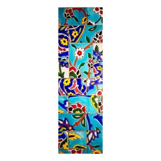 بوک مارک کاغذی دو رو طرح قصه ی کاشی ها برند مستر بوک مارک