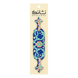 بوک مارک چوبی طرح افسون برند نشانک