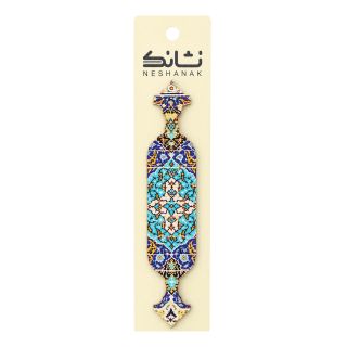 بوک مارک چوبی طرح افسون پارسی برند نشانک