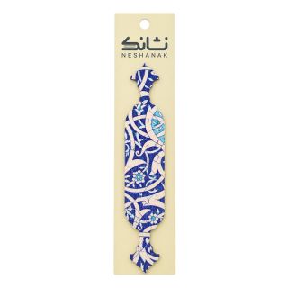 بوک مارک چوبی طرح حوض نقره فام برند نشانک