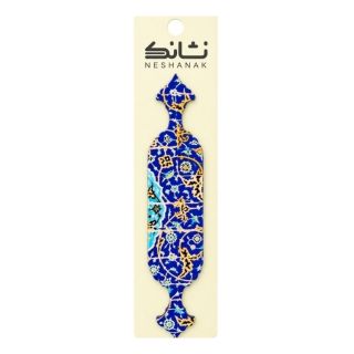 بوک مارک چوبی طرح راز شهر فیروزه برند نشانک