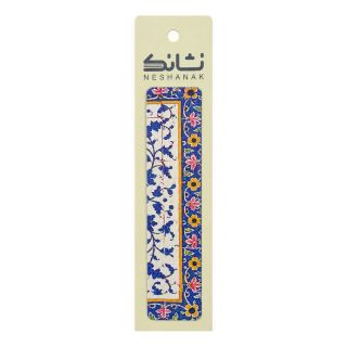 بوک مارک چوبی طرح کاشی خاطره ها برند نشانک