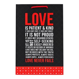 بگ کادویی A4 طرح love